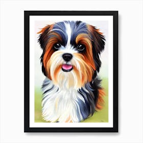 Shih Tzu Watercolour Dog Art Print