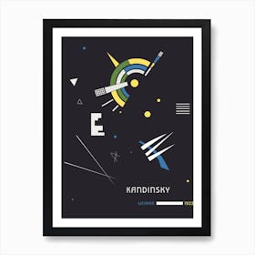 Kleine Welten VII, Wassily Kandinsky Art Print