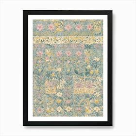 Pastel Floral Art Print