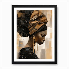 African Woman 41 Art Print