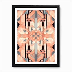 Abstract Geometric Patterns 9 Art Print