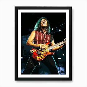 Kirk Hammett metallica band music 6 Affiche