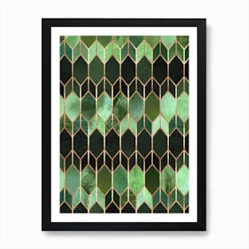 Stained Glass 5 Art Print