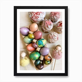 Easter Eggs 371 Art Print