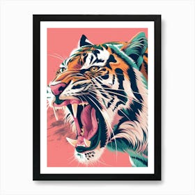 Tiger Art Art Print