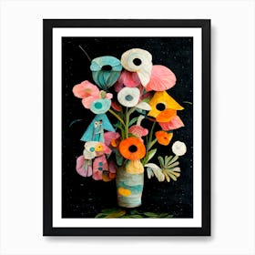 Les Fleurs Art Print