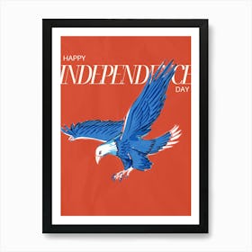 Happy Independence Day 1 Art Print