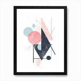 Abstract Geometric Painting 6 Art Print