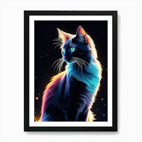 Cat In Space Poster