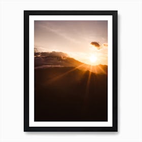 Morning Valley 3 Art Print