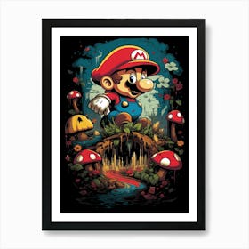 Mario Bros 51 Art Print