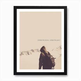 Inhale Exhale Art Print