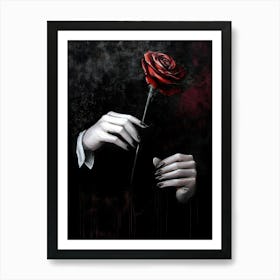 Hands Of The DevilDark Gothic Art Print