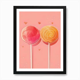 Lollipops Art Print