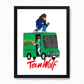 Teen Wolf Art Print