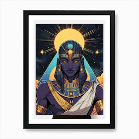 Egyptian God Art Print