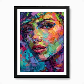 Portrait Of A Woman 196 Art Print