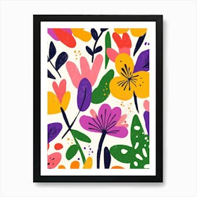 Floral Pattern Art Print