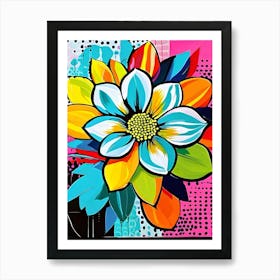 A Burst of Color Art Print