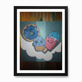 Dessert Art Print