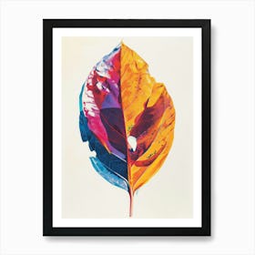 Leaf illustration 2 Art Print