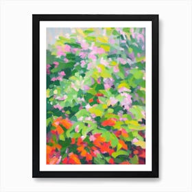 Croton Impressionist Painting Art Print