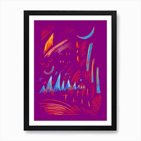 Cycles Print "Warmer" Art Print