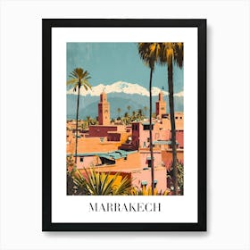 Marrakech Art Print