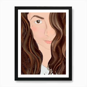 Self-portrait Art Print