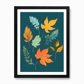 Autumn Leaves 31 Art Print