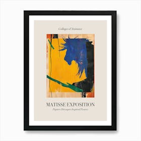 Lion 4 Matisse Inspired Exposition Animals Poster Art Print