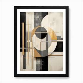 Geometric Abstraction Illustration 25 Art Print