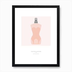 Gaultier Perfume Bottle Art Print