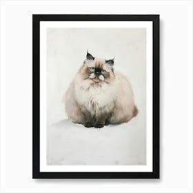 Himalayan Cat Painting 1 Art Print