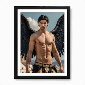 Angel With Wings 1 Art Print