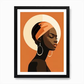 African Woman 55 Art Print