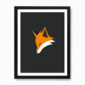 Fox Logo Art Print