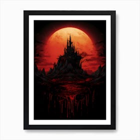 Castle Of Blood Art Print