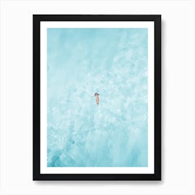 Milos Aquatic Solitude 1 Art Print