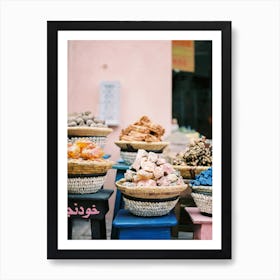 Markets Of Marrakech Morocco Art Print