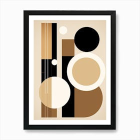 Abstract Bauhaus 67 Art Print