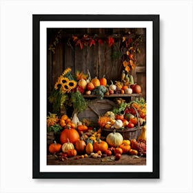 Autumn Leaves 44 Art Print