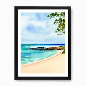 Smiths Beach 2, Australia Watercolour Art Print