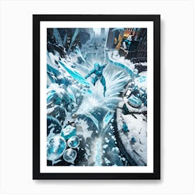 Iceman Art Print