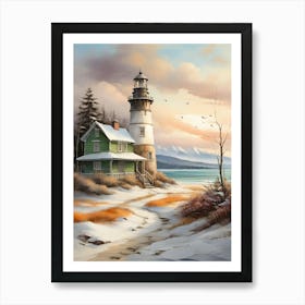 Lighthouse 2 Art Print