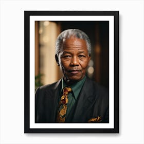 Nelson Mandela Art Print