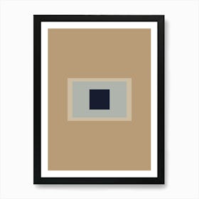 Squares.Wall prints Art Print