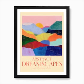 Abstract Dreamscapes Landscape Collection 49 Poster