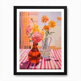 Flower Still Life Painting 1 Art Print