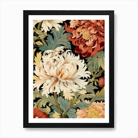 Floral Pattern 44 Art Print